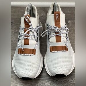 On Cloudnova White Pearl Running Shoe Women’s Size 9 UK 7 Lightweight